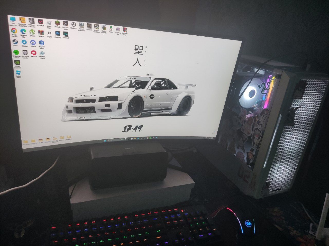 Игровой ПК – RTX 3070 / i7-10700F / 32GB ОЗУ / SSD / 650W PSU