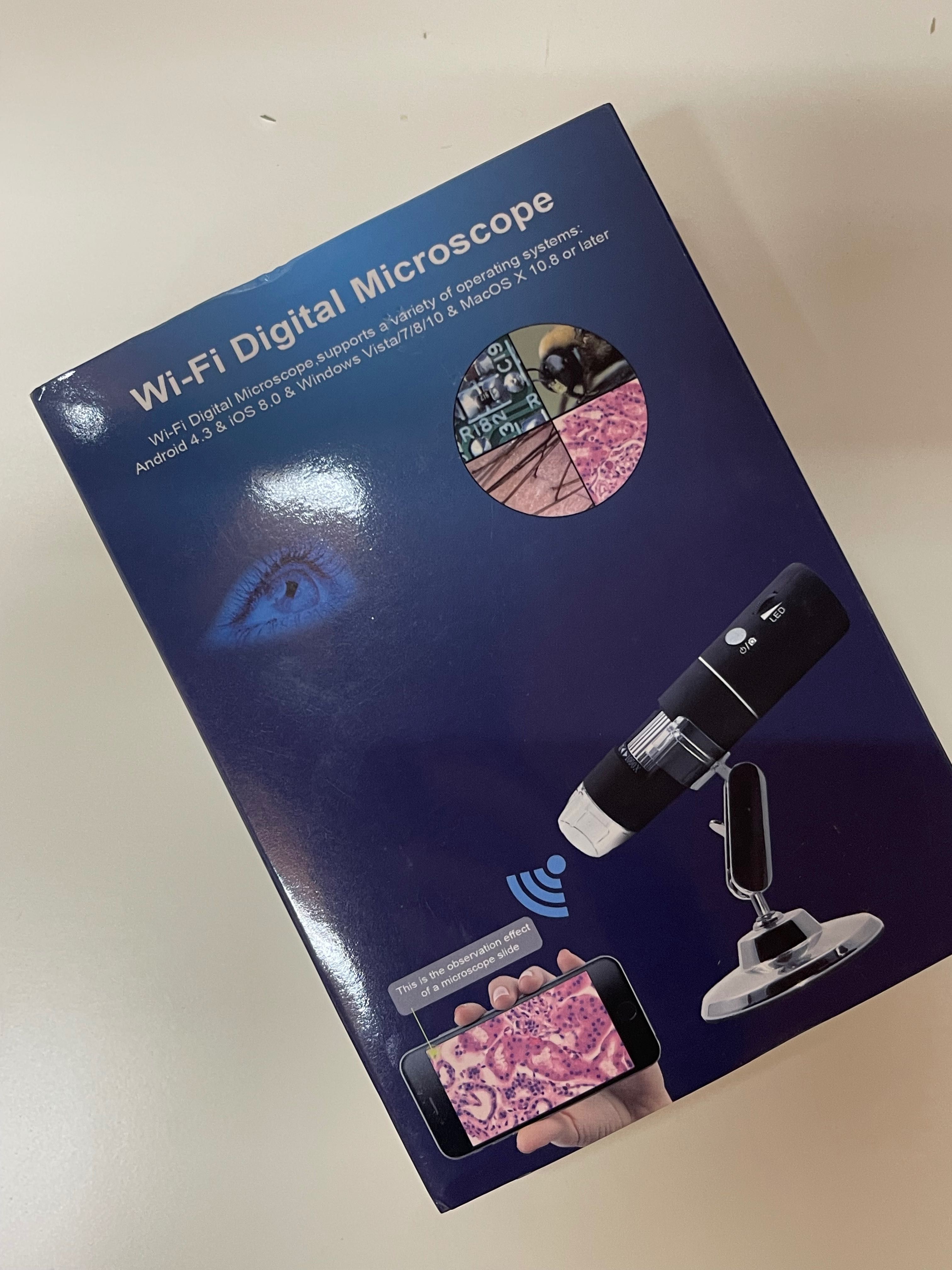 Microscop ai-fi digital portabil / Cameră / Lupa (1080p)