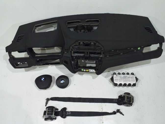 BMW X2 F39 kit airbag - plansa de bord - set centuri de siguranta