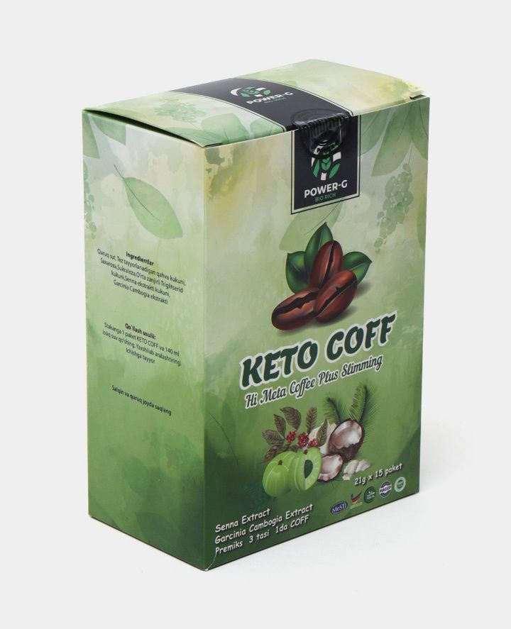 Keto Coff ozdiruvchi kofe 420 000 soʻm