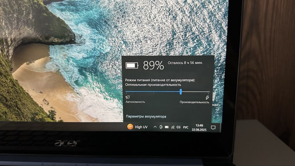 Мощный ноутбук Acer Swift Core i5, 8GB, 512GB SSD