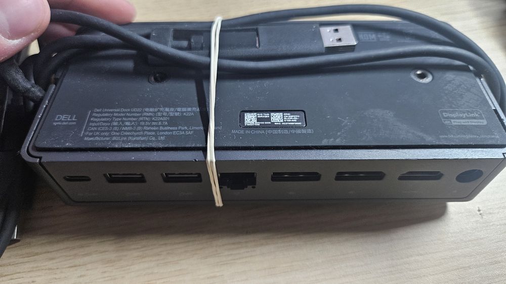 Docking Station Dell Universal Dock UD22/D6000