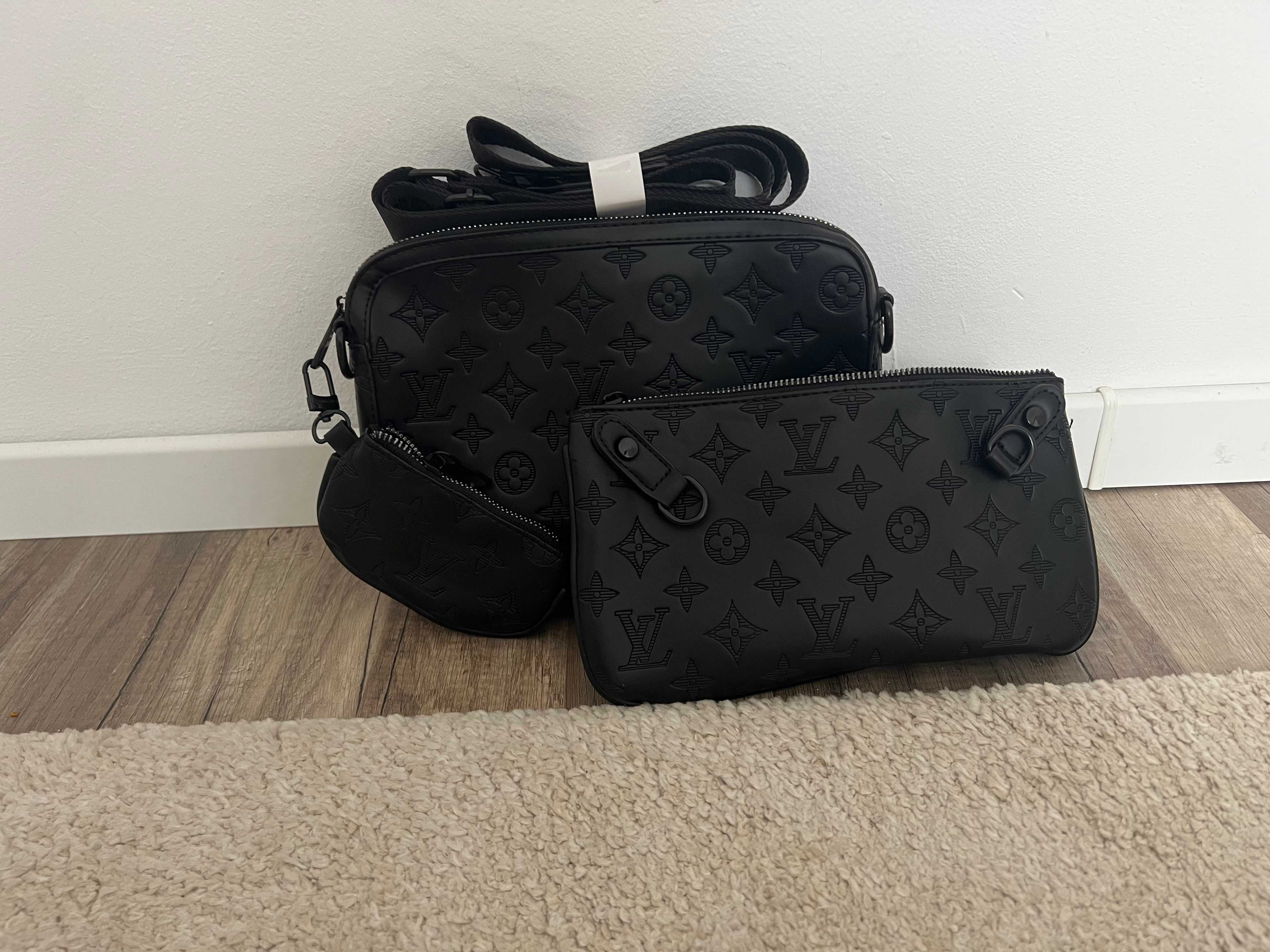 Borsetă Louis Vuitton + Accesorii (Black)