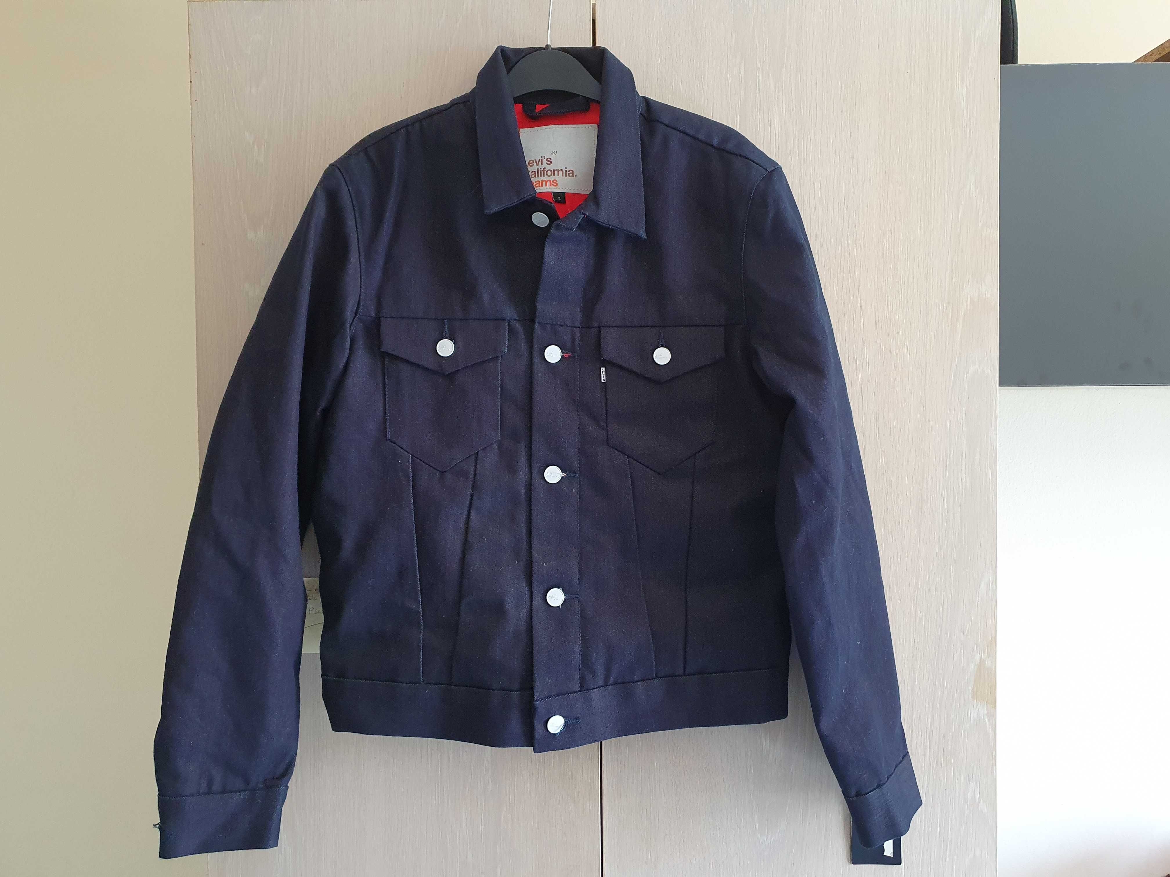 Geaca Blugi LEVI'S California Beams Jacket Bleumarin - Marime S