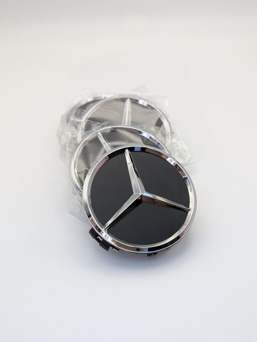 Set 4 capace roti 75 mm compatibil cu  janta Mercedes