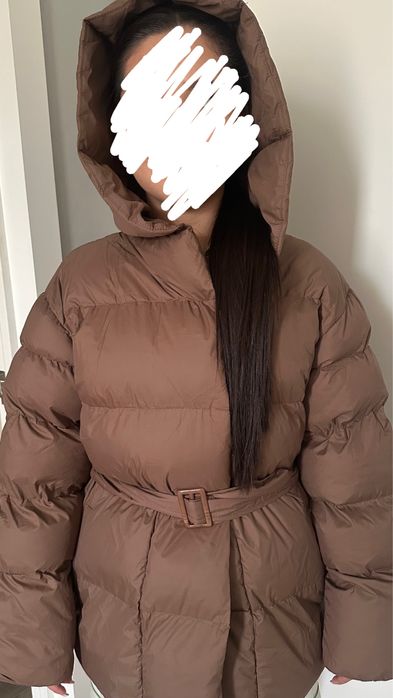 Осеняя куртка, подойдет для теплой зимы