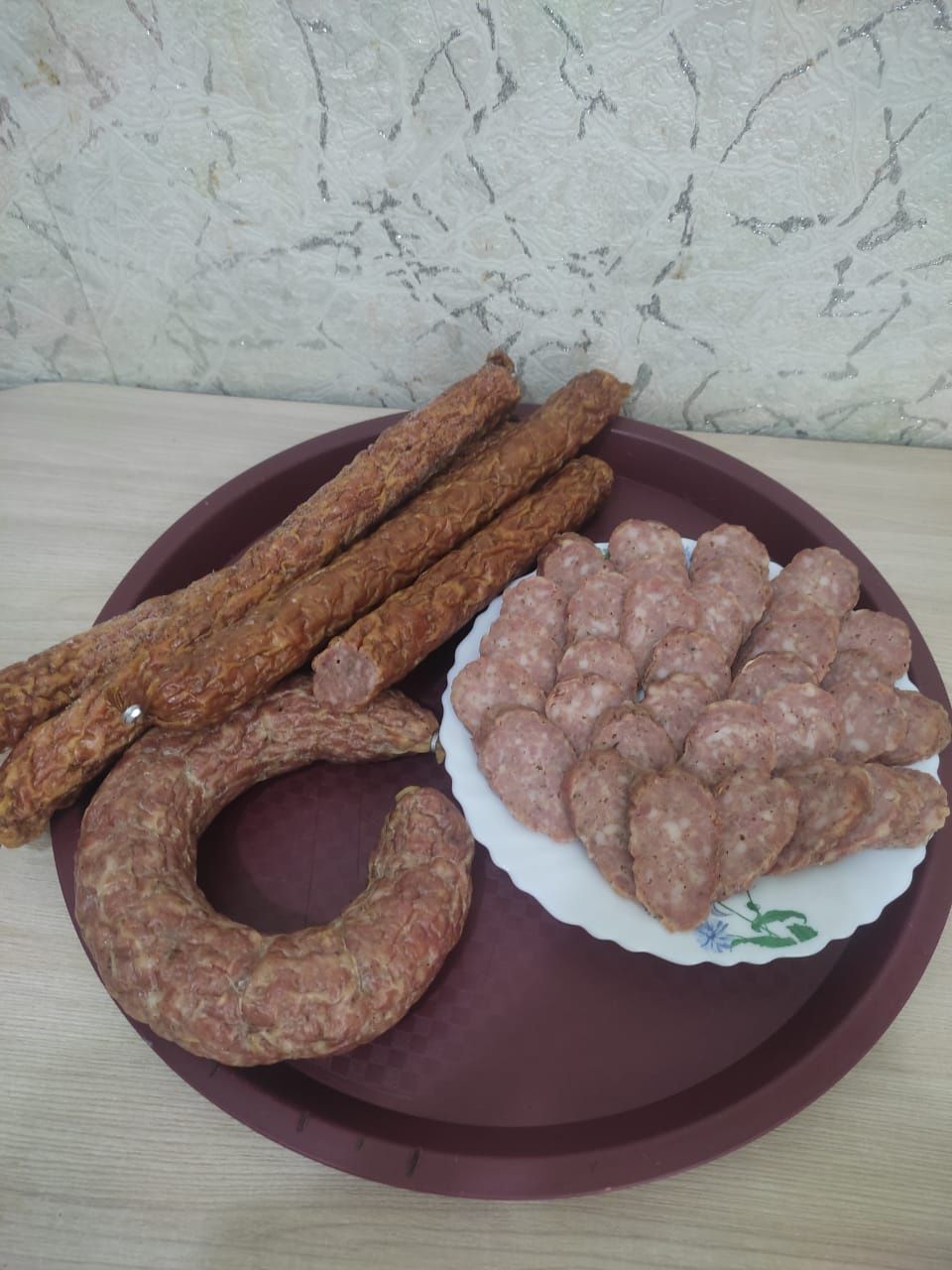 Колбаса домашняя