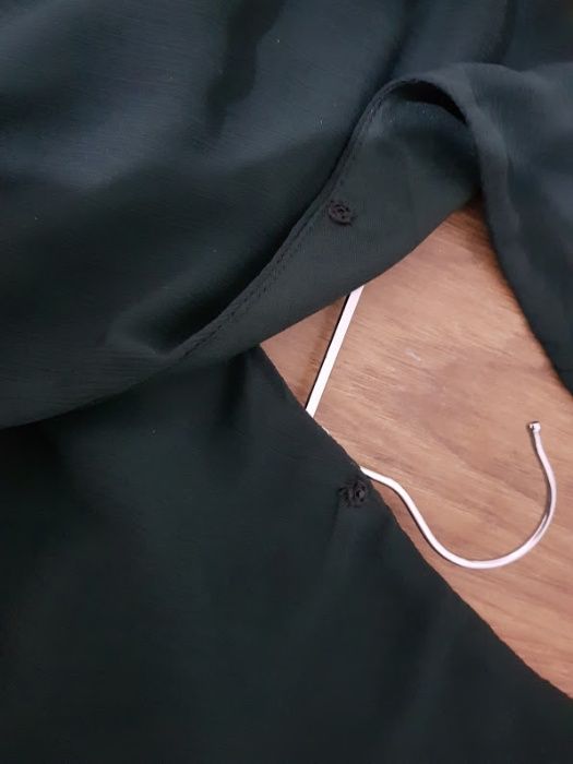 Rochie About You,mar 36,noua doar spalata,culoarea verde inchis