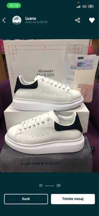 Alexander McQueen piele naturala unisex