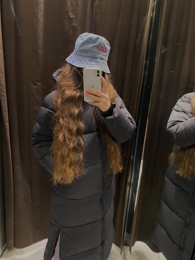 Зимно дълго яке ZARA