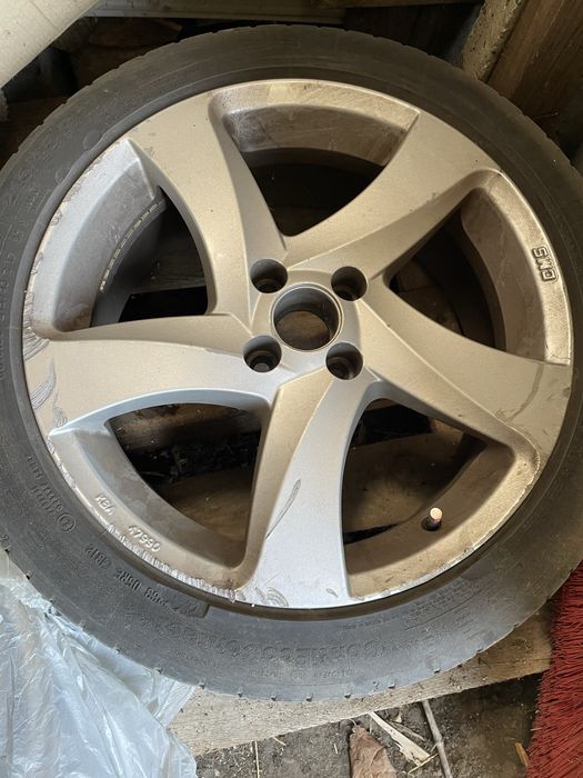 Jante aliaj 4x100 cauciucuri de vară Continental 215/45 R17