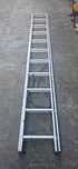 Scara aluminiu dubla 2x11 trepte, inaltime maxima de lucru 5.8m