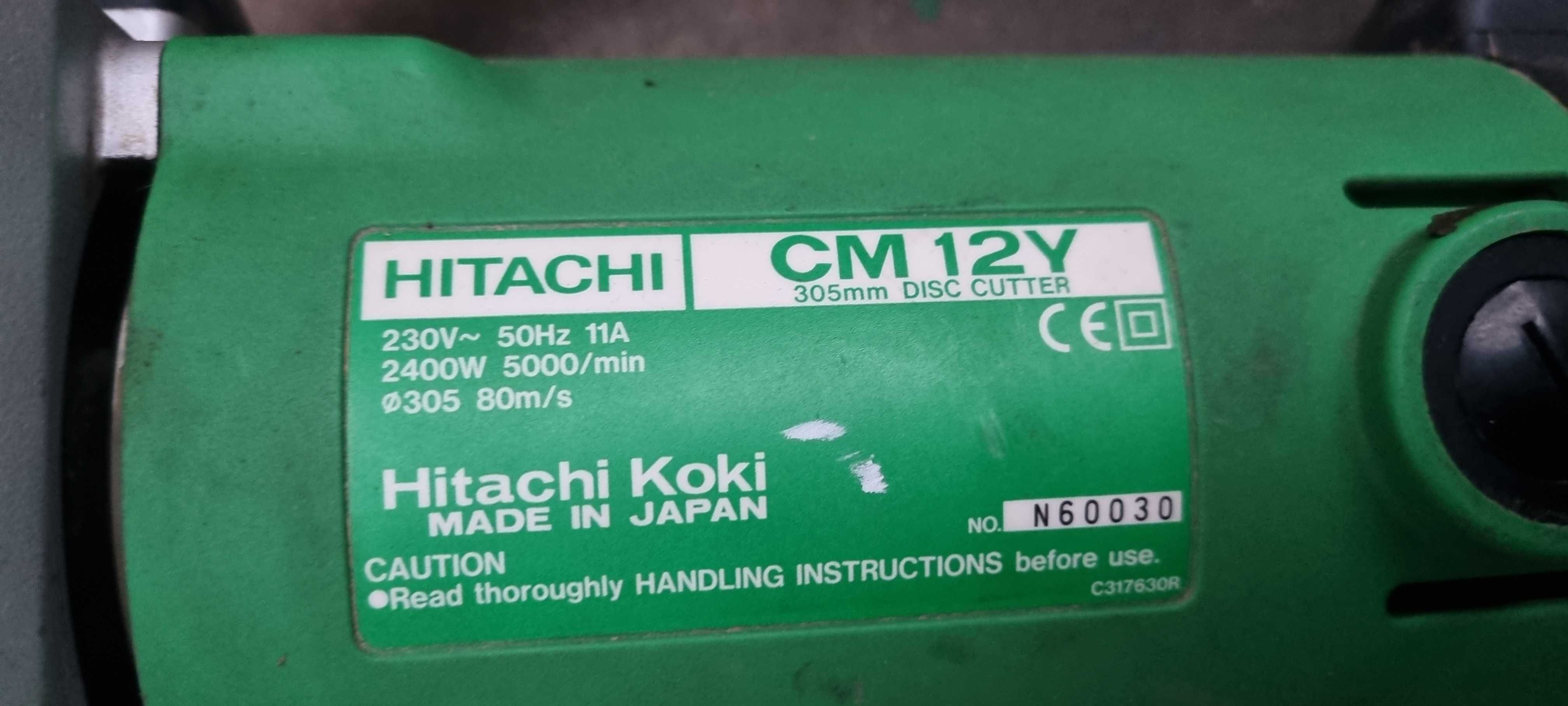 Drujba pentru taiat beton/ masina de taiat beton Hitachi CM12Y