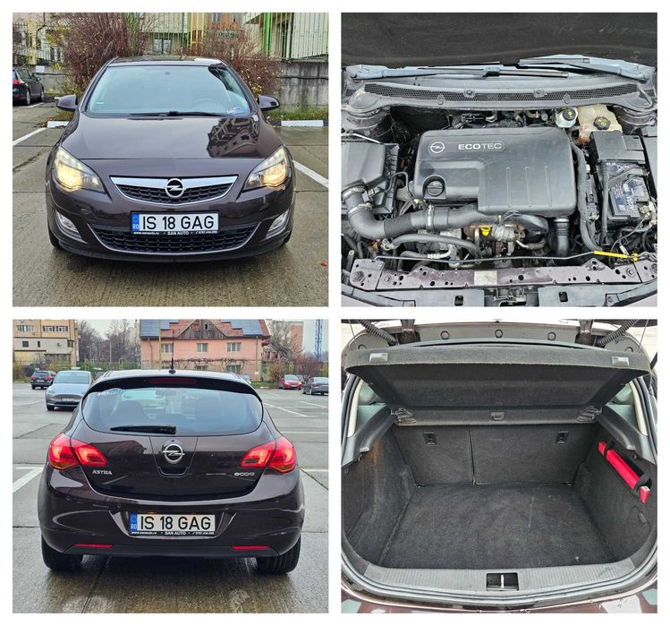 Opel Astra J 2011 1.7 CDTI 130 CP euro5 RAR efectuat / RATE fara avans