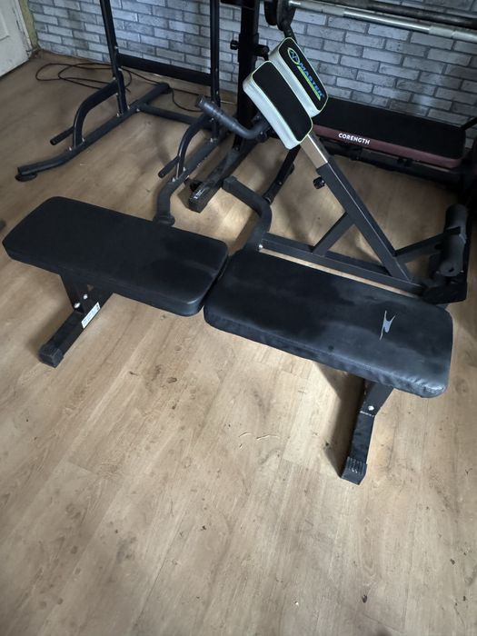 Гладиатор + фитнес уреди и тежести