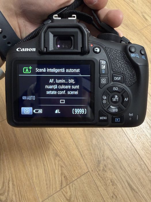 Canon EOS 1300D/Rebel T6 DSLR + 2 obiective