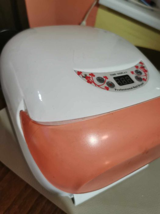 Печка за нокти бяла
