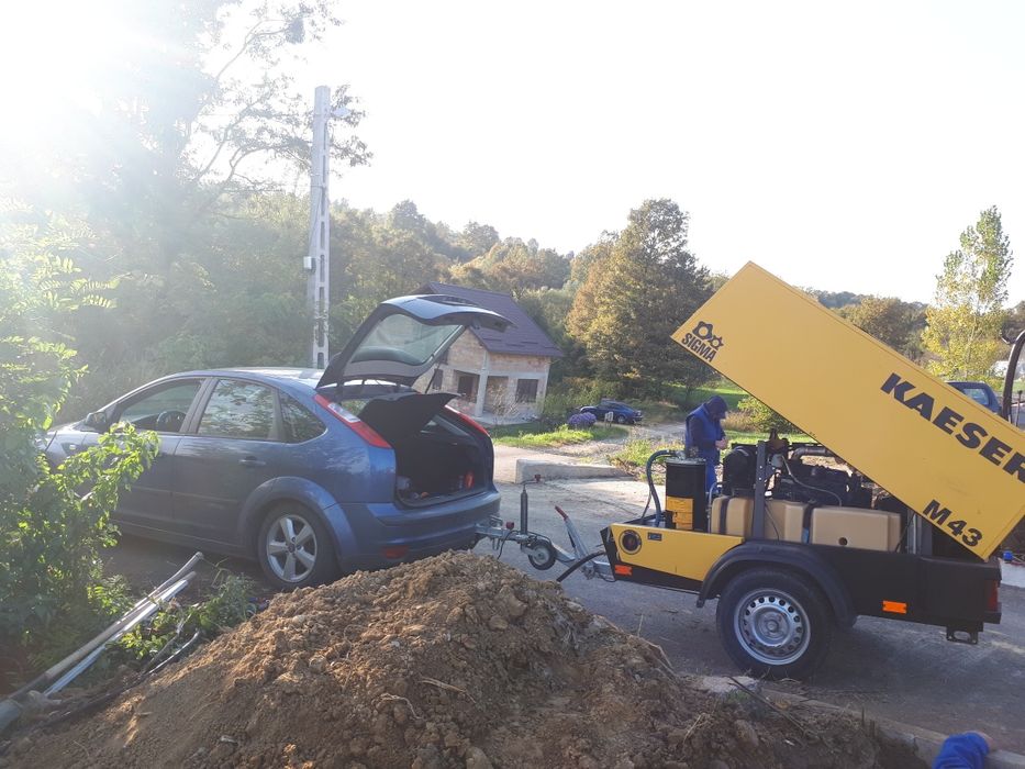 Subtraversari cu racheta pneumatica - rapid si sigur