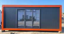 Vand containere modulare tip birou vitrina