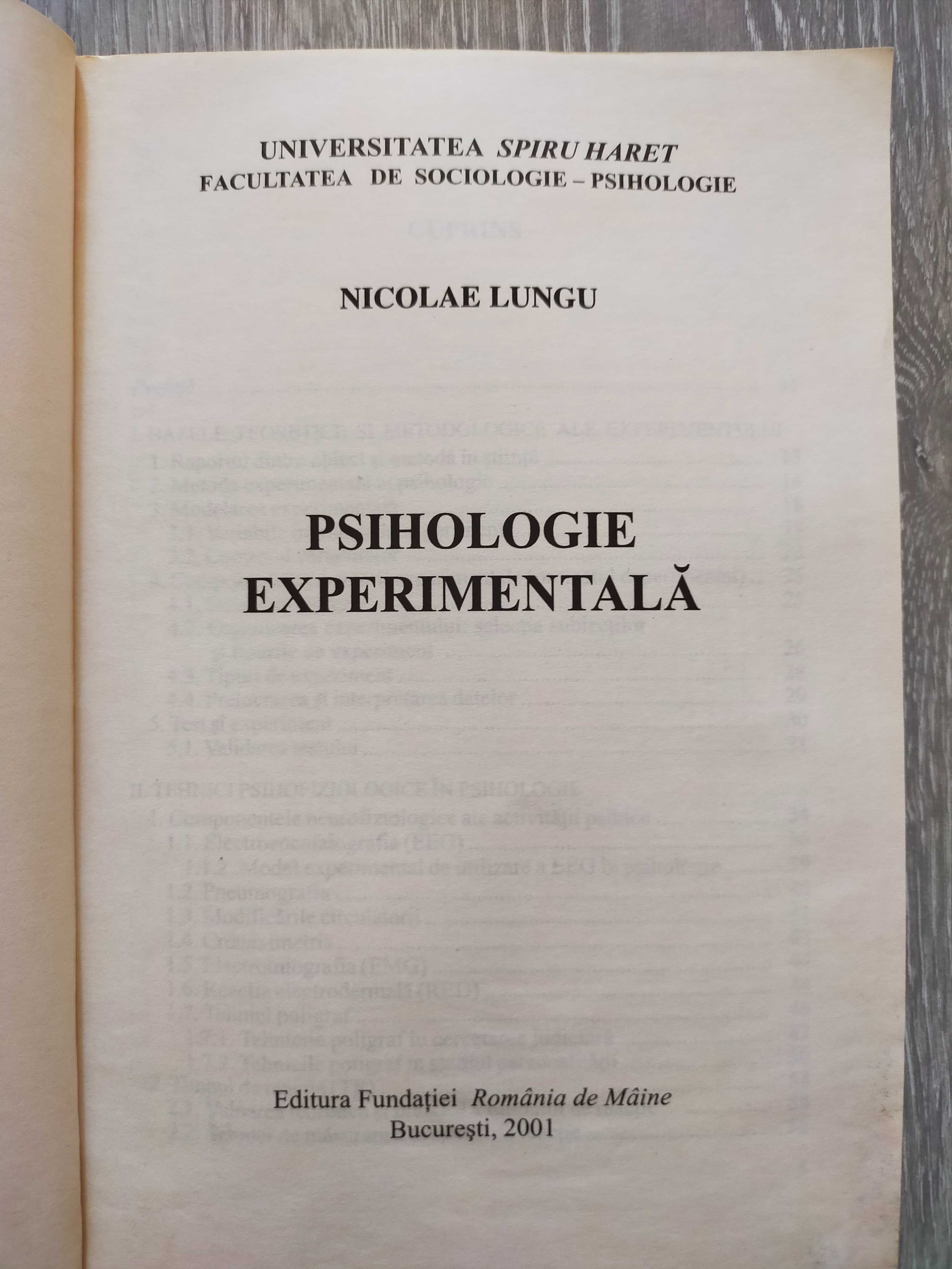 Psihologie experimentală