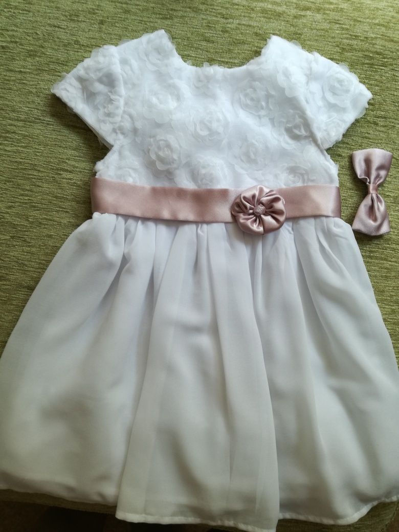 Детска рокля бутик(3 в 1), 18-24 месеца