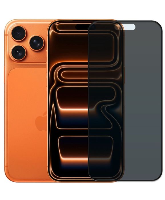 Iphone 15/16/17 PRO MAX PLUS AIR Folie Sticla Dust Free Anti Soc Curba