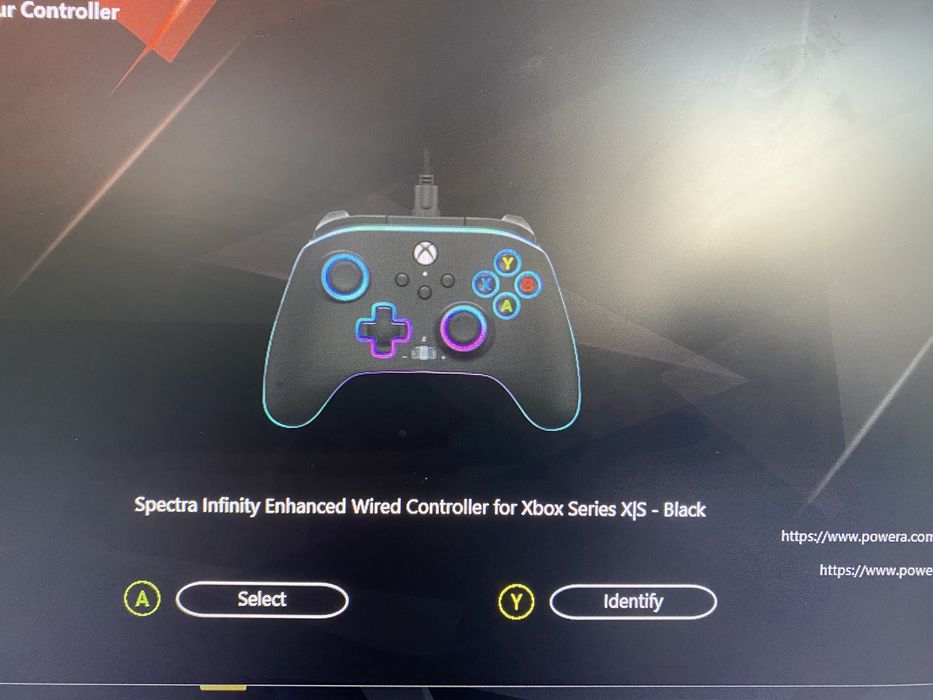 Controller xbox PowerA spectra infinity enhaned