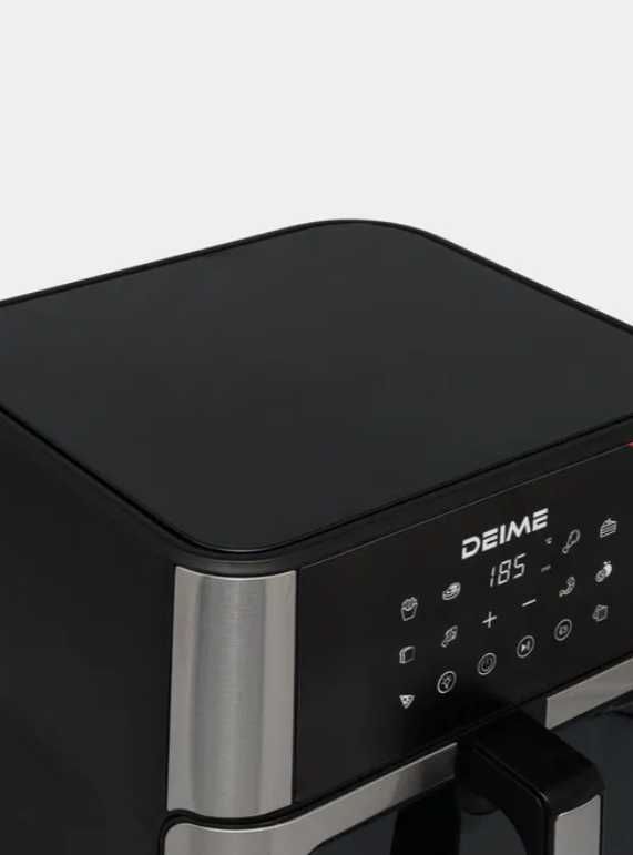 Deime aerogrillari – Yangi modella RA960DV, 10 L, Qora