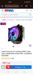 Cooler Procesor Pro Gaming 360W, 6 pipe cupru, ARGB PWM, AURA SYNC, Co