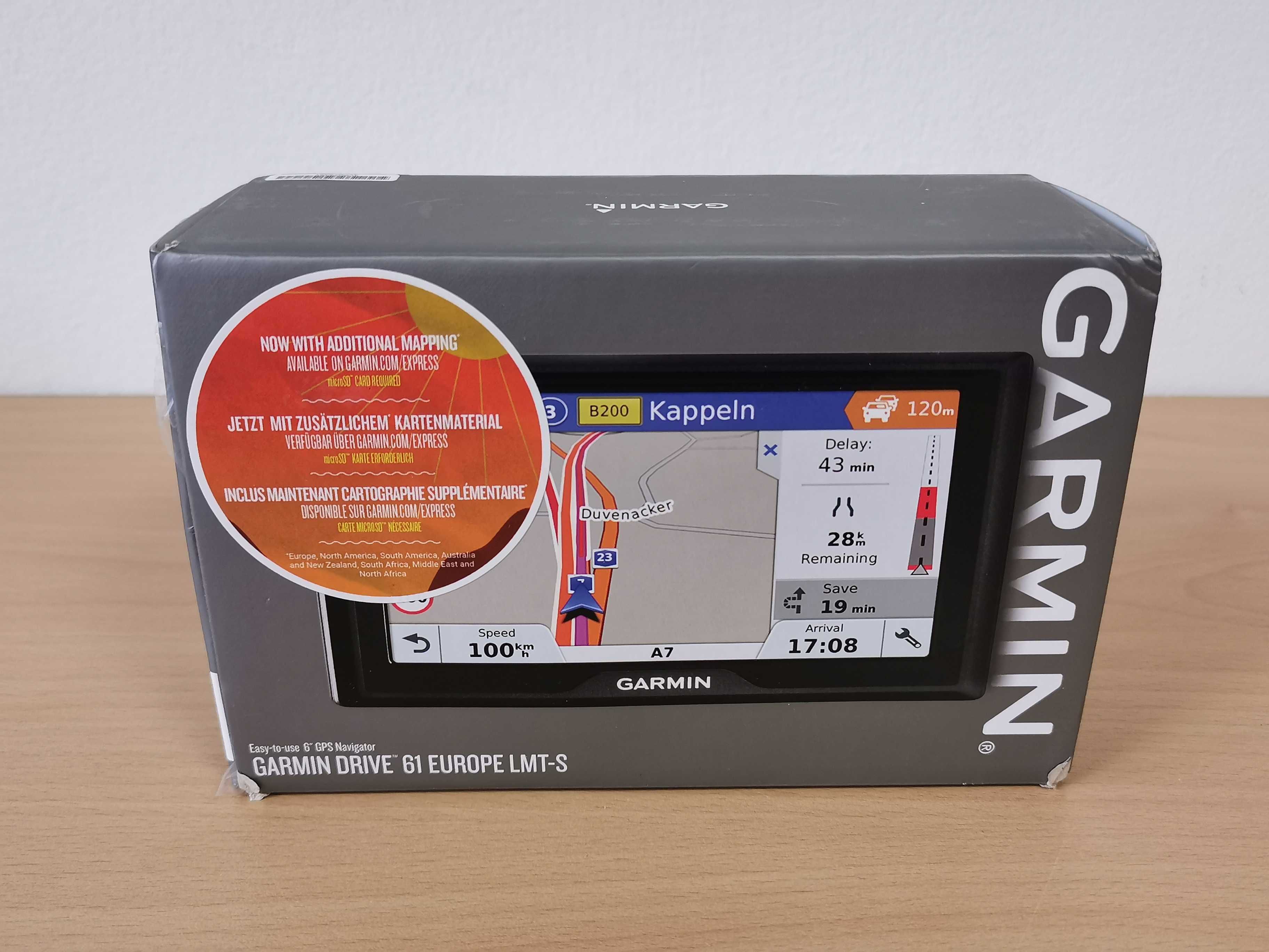 Garmin Drive 61 Europe LMT-S навигация