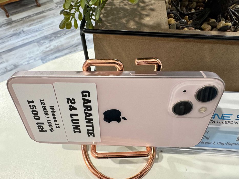 iPhone 13 128Gb 100%- Din magazin,cu garantie! RATE TBI !