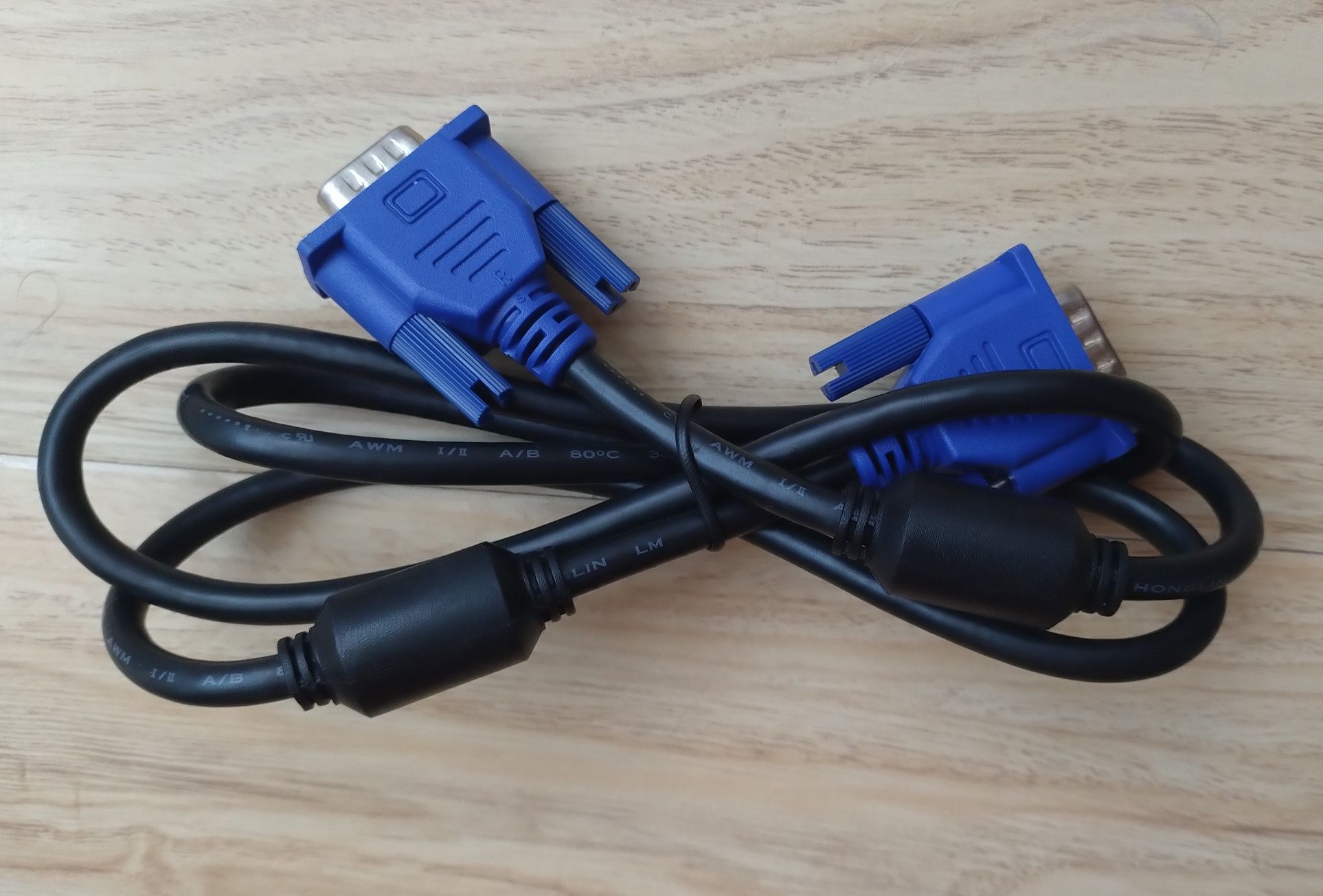 Cablu alimentare calculator / PC, monitor, imprimanta + cablu VGA