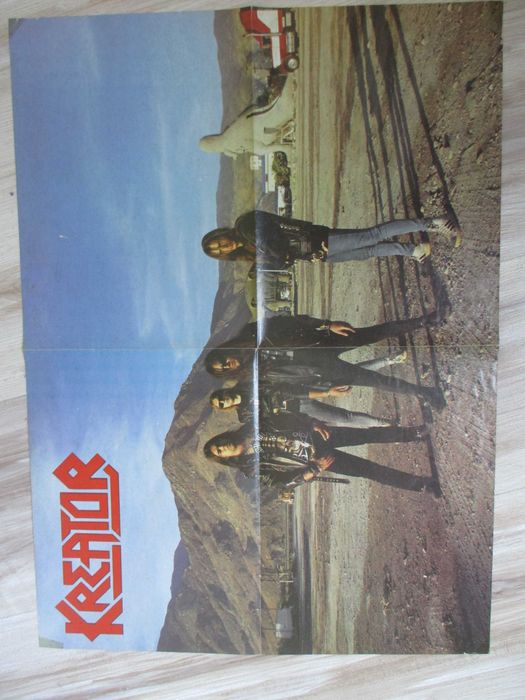 Гланцирани метъл плакати и страници от английски/американски списания