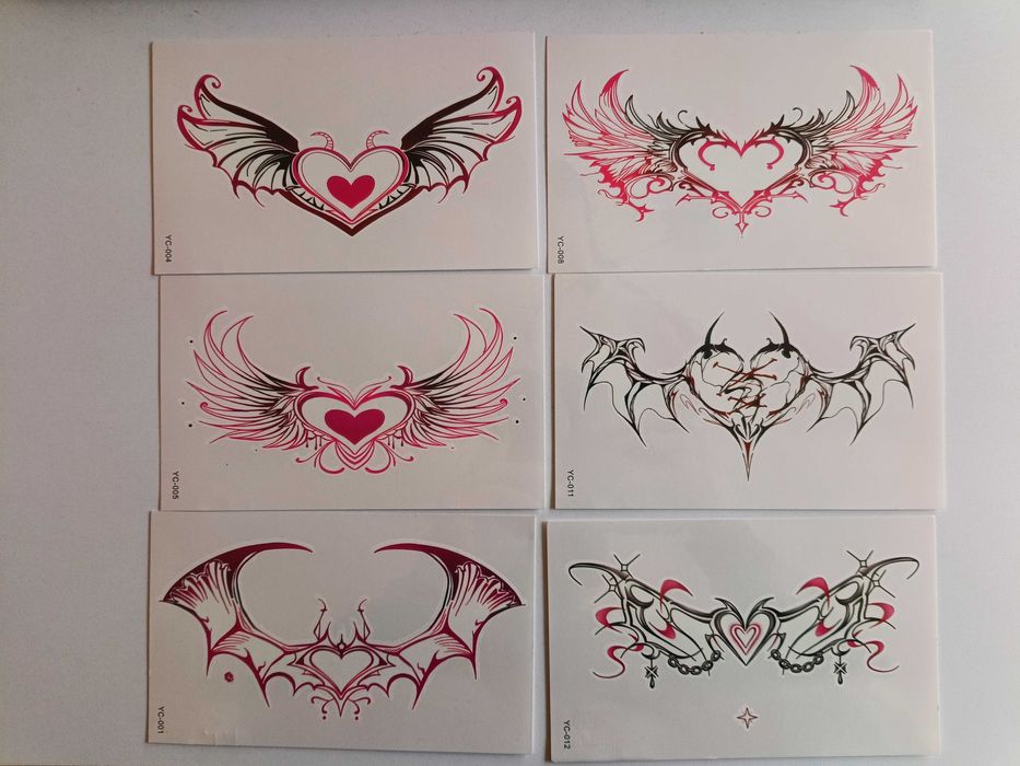 Временни татуировки лот от 6 плаж лято