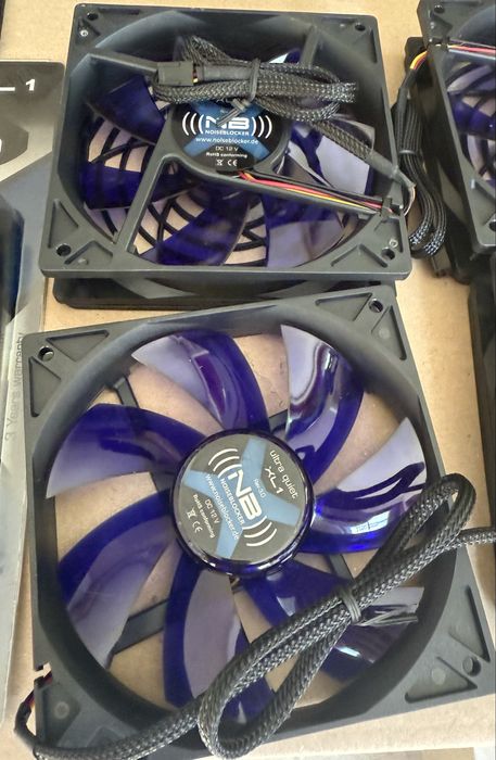 Ventilator pentru PC - NoiceBlocker BlackSilentFan XL 1