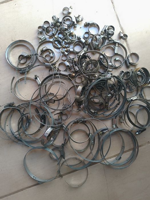 Set 140 bucati coliere fixare furtun inox,dimensiuni diferite,calitate