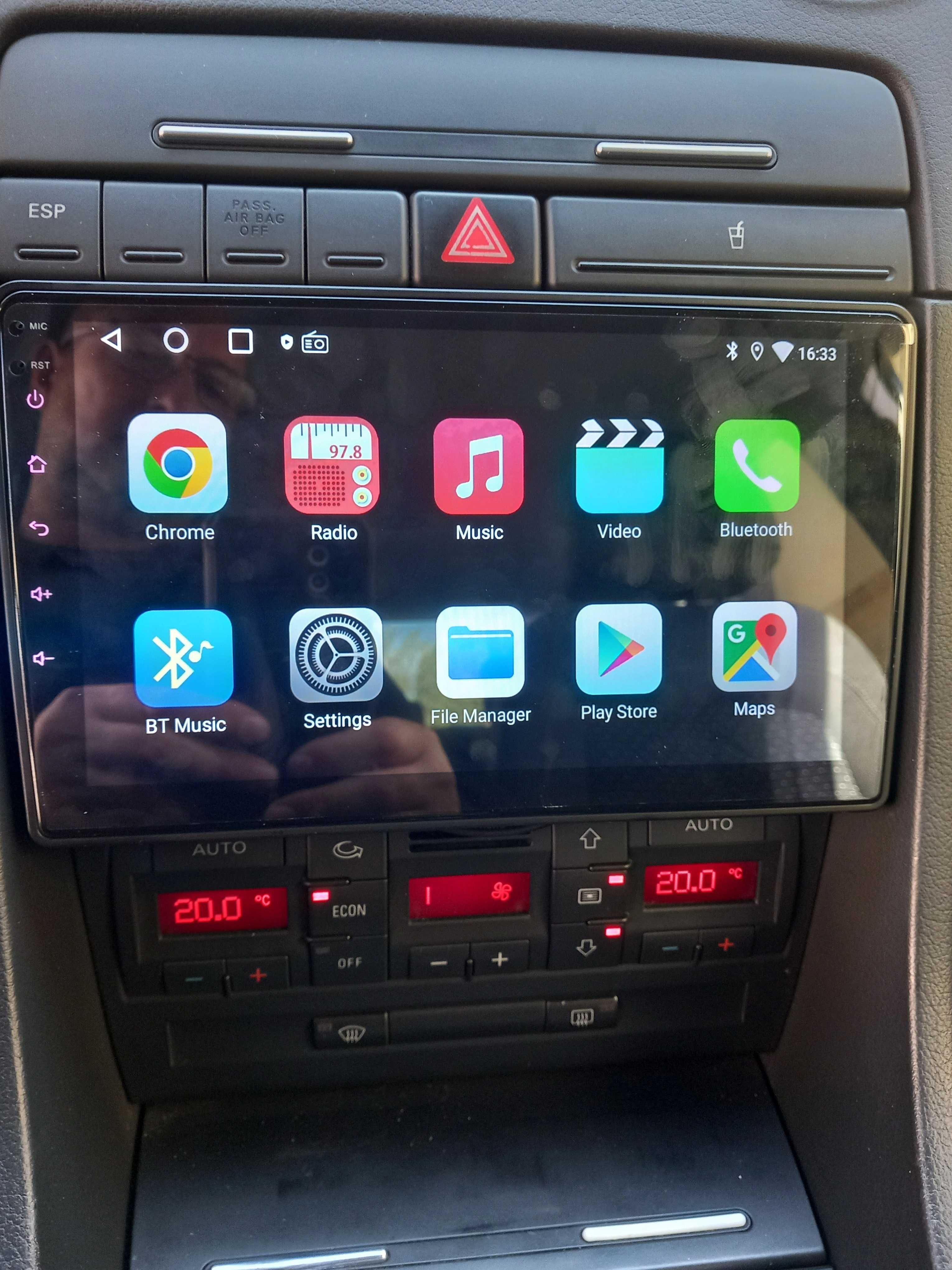Navigatie gps AUDI A4 B6/B7 AndroidAuto-CarplayAuto