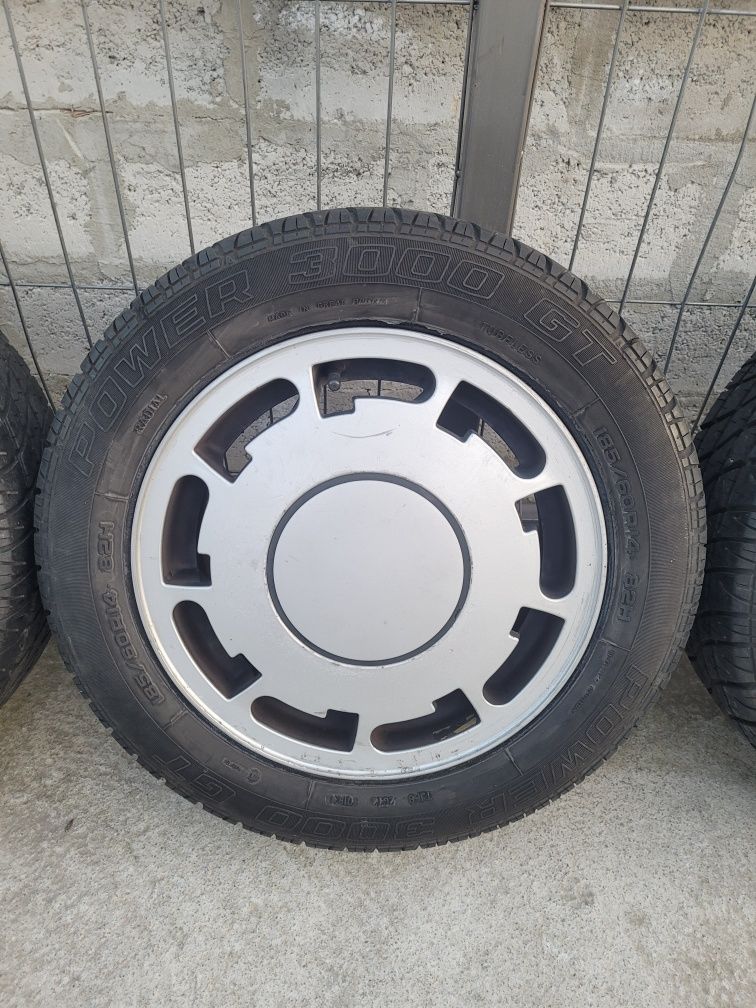 Джанти Pirelli 14 цола , 4х100 ,6j , et38 , 185/60/14 Vw , Bmw e30