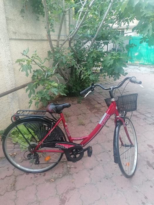 Bicicleta dama, cu cos