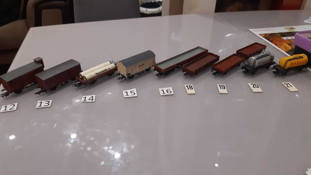 Товарни и пътнически вагони Piko, Fleischmann,Märklin / НО 1:87