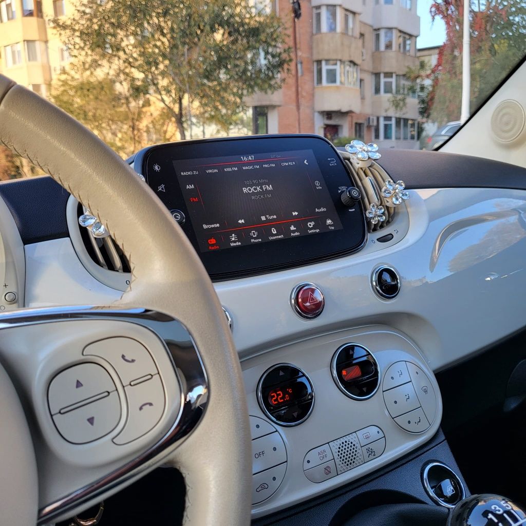 Fiat 500 2019 - manuala, benzina, varianta Lounge, 1.2, 69CP, 22k km!