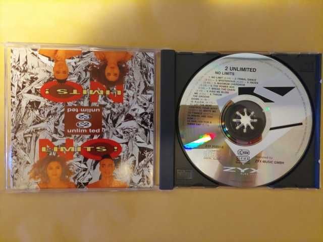 2 Unlimited - No limits, CD original (Near-Mint)