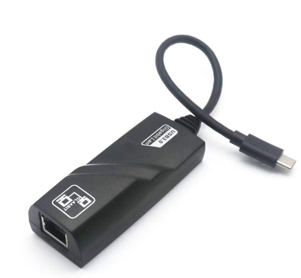 Usb Type C Lan Сетевая карта до 100Mbit/s Переходник USB на Lan Rj45