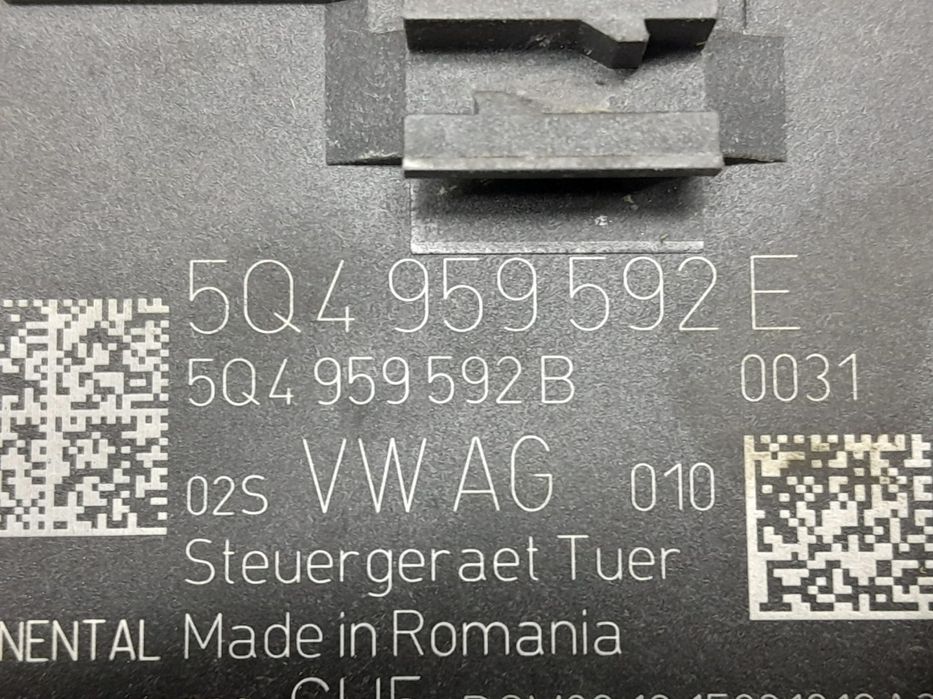 Modul usa dreapta fata 5Q4959592E Skoda Octavia 3 [2013 - 2017]