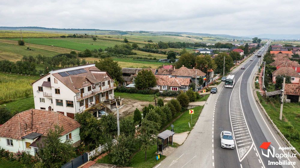 Casă + teren mare în Iclod, DN1C – ideal investiție