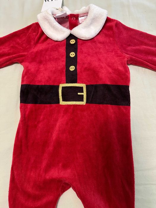 НОВ коледен бебешки ромпър на Zara