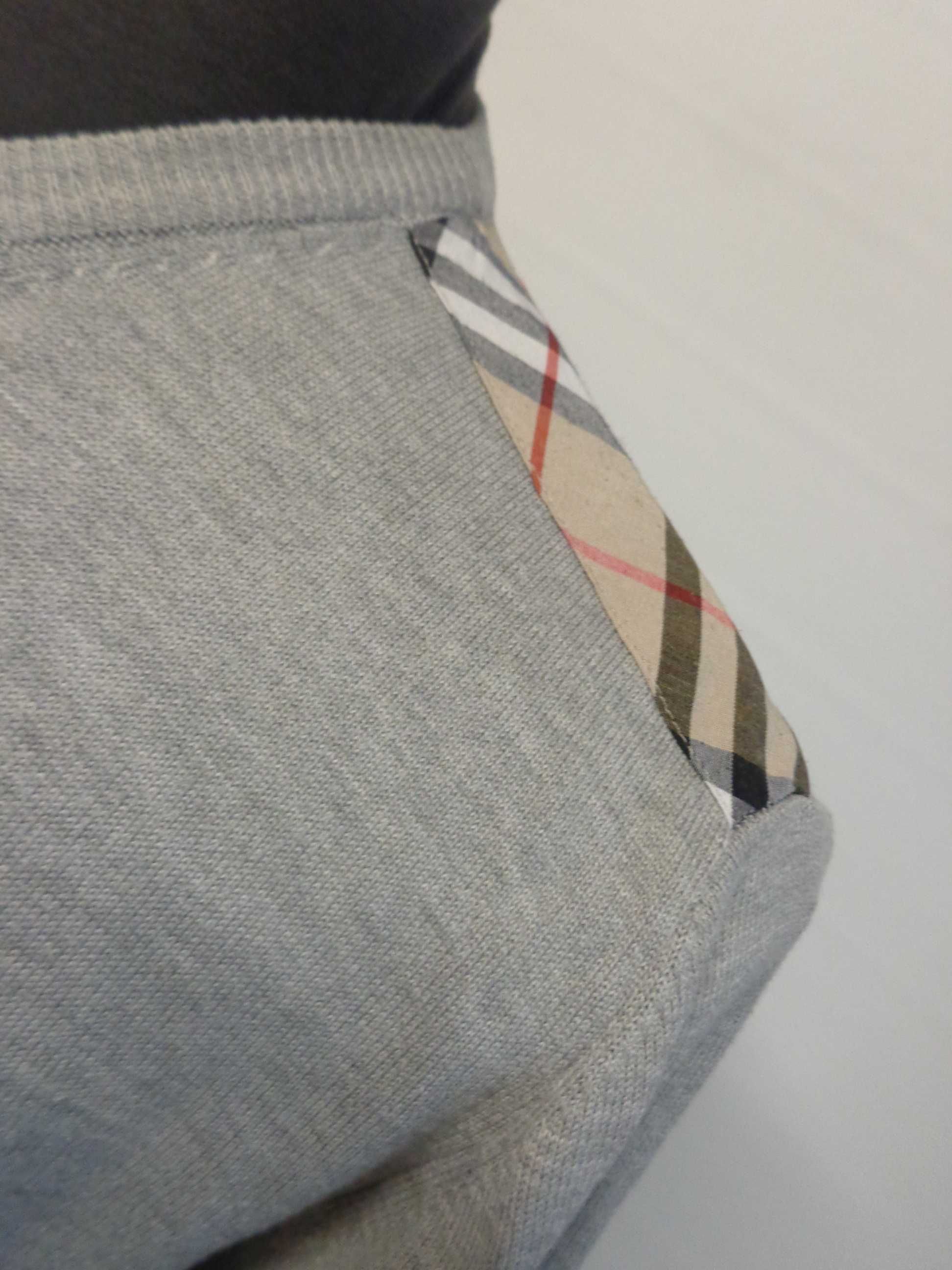 Pulover gri Burberry London marimea L