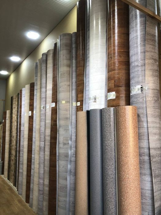 Linoleum va boshqa qurilish materiallari: