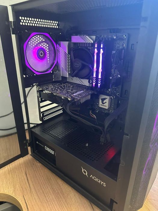 Unitate PC Gaming AQIRYS, intel i5 11th Gen, SSD 960GB, GTX 1060 -A-