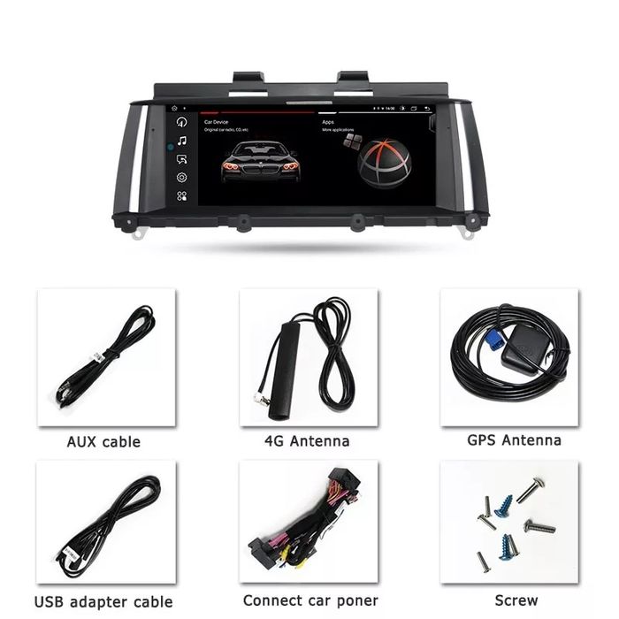 Navigatie Bmw   X3,X4,F25,F26, 8Gb Ram Android 13.